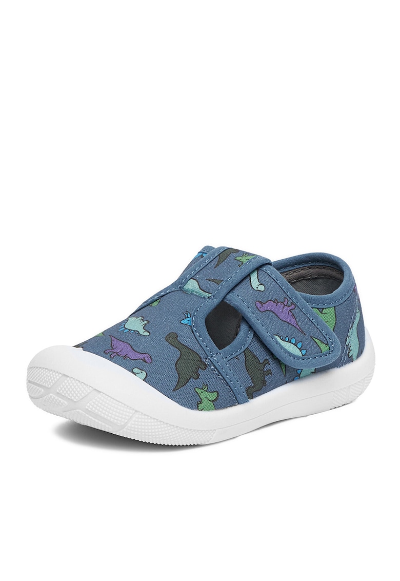 Pantofi pentru baieti CEO-CM250109-1 - Textil - Bleumarin