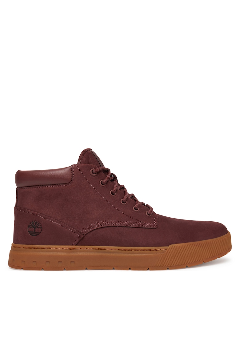 Ghete barbati Burgundy - piele naturala - model Maple Grove