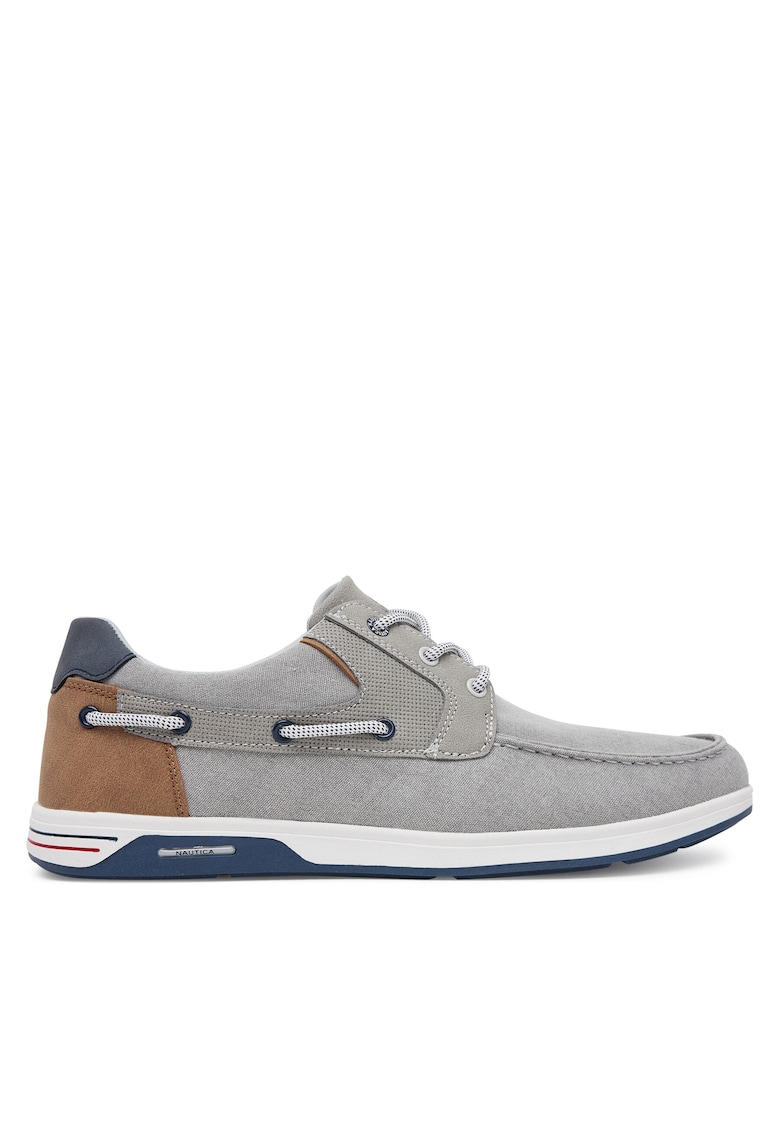 Pantofi barbati - material textil - gri