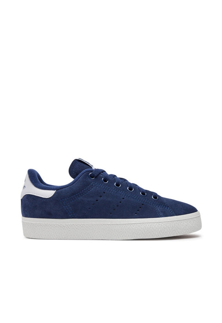Tenisi dama Stan Smith - piele naturala - alb/albastru - Alb/Albastru
