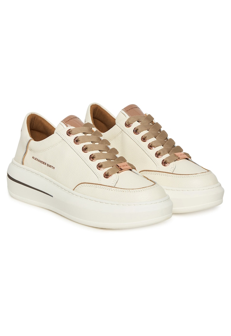 Tenisi dama - ASBCLSW-17 - piele naturala - crem