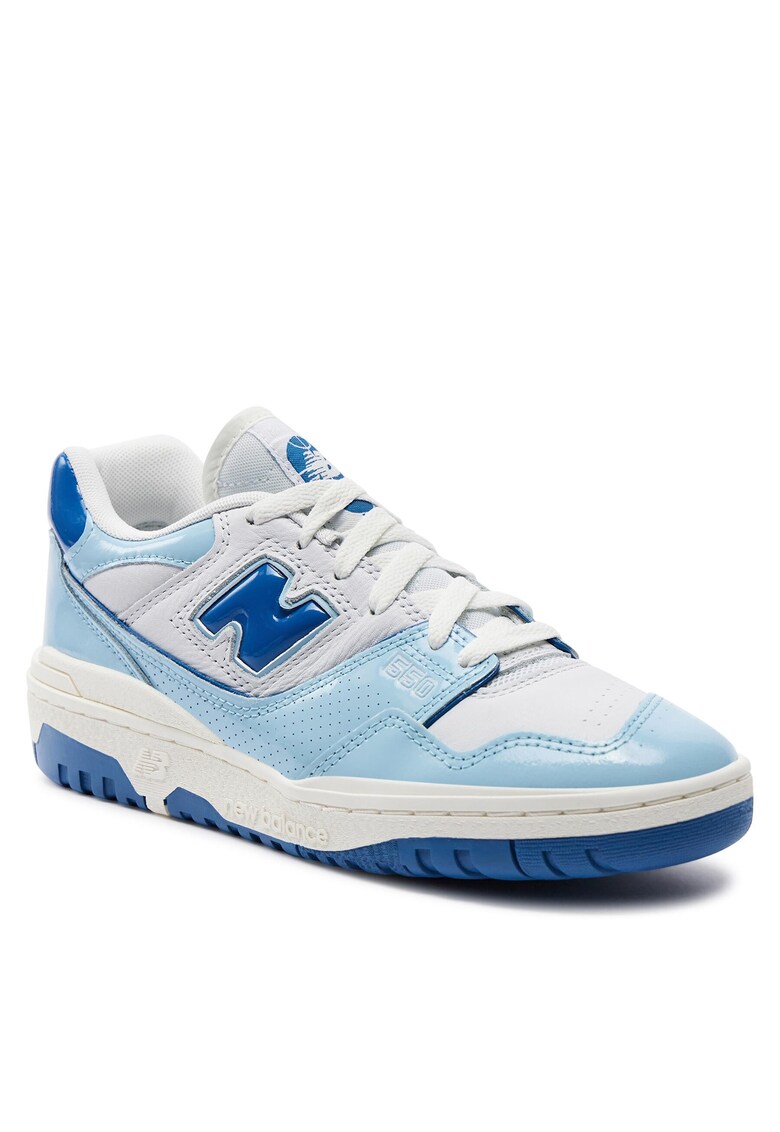 barbati - BB550YKE - piele naturala - albastru - Albastru