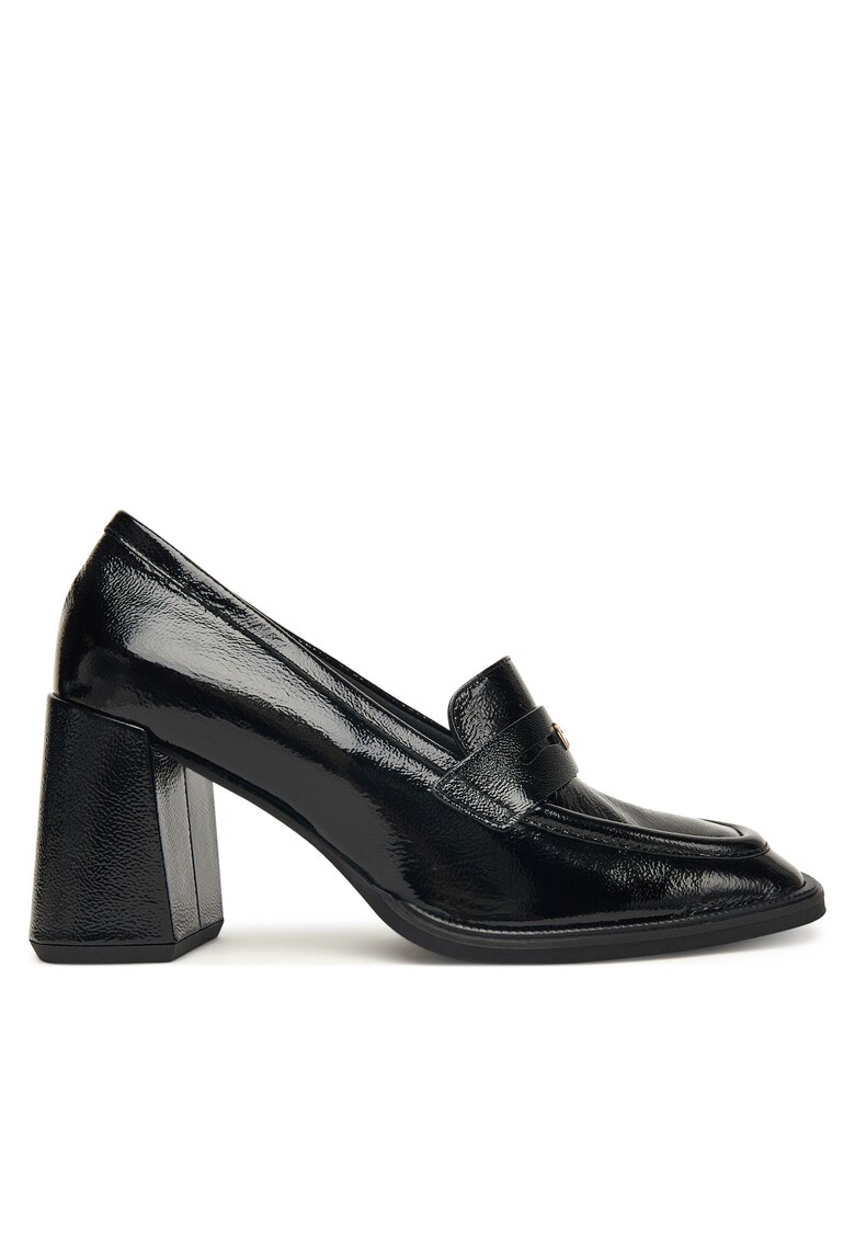 Pantofi dama - Piele naturala - Negru -