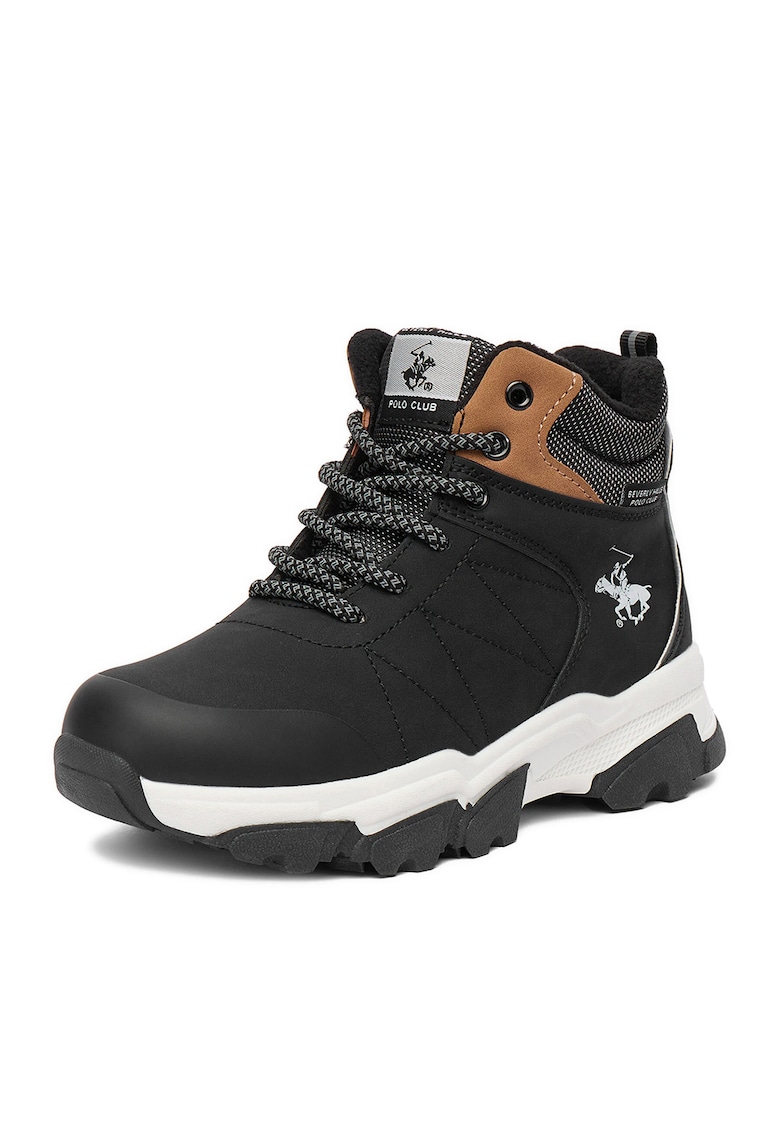 Ghete sport baieti negru/maro