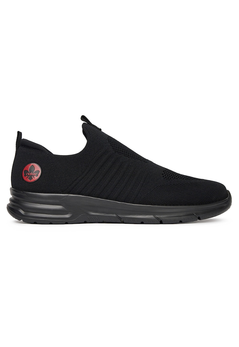 Rieker Pantofi sport barbati - adidasi - negru - tesatura
