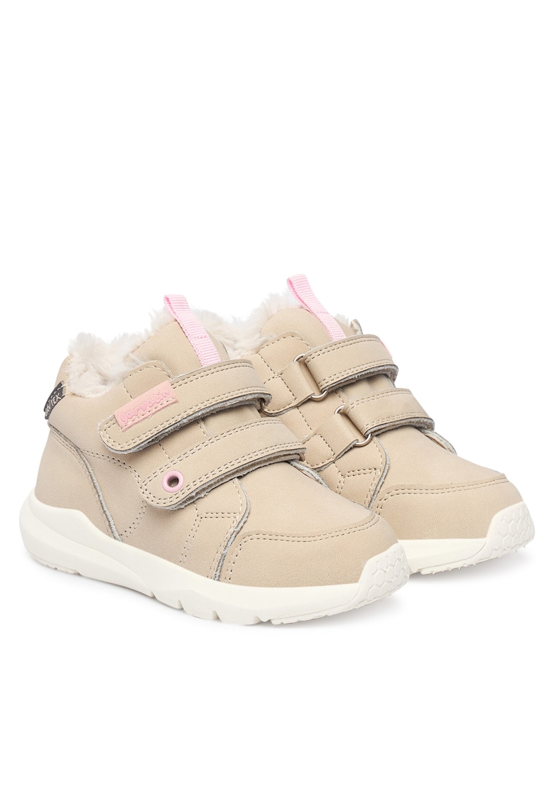 Garvalin Ghete sport fete piele ecologica - bej/roz