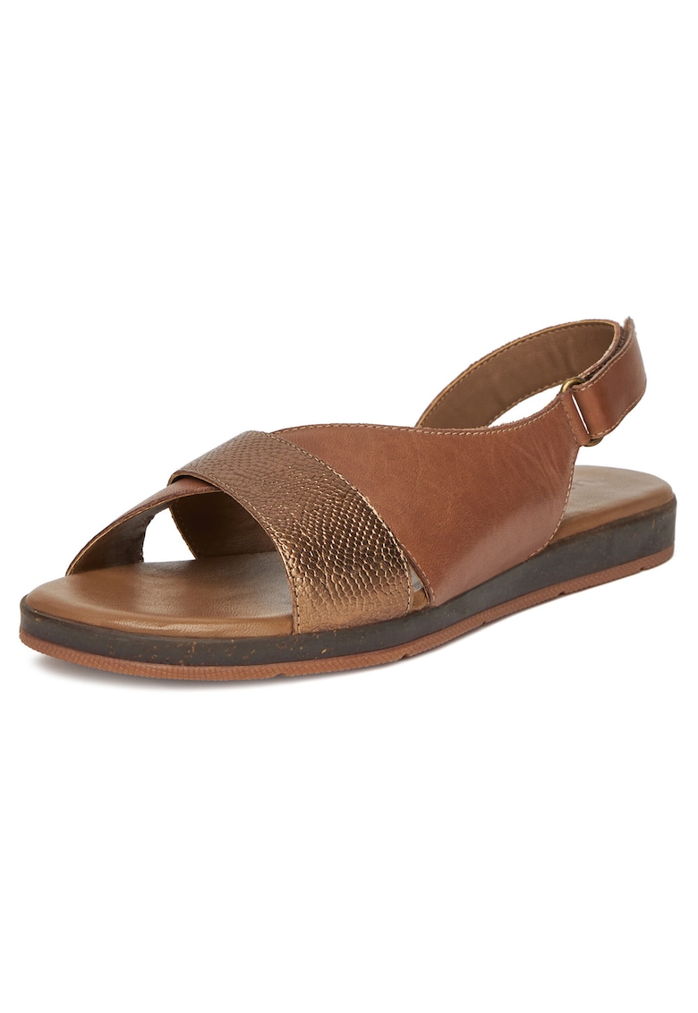 Sandale dama - WI16-740A-01L - piele naturala - maro