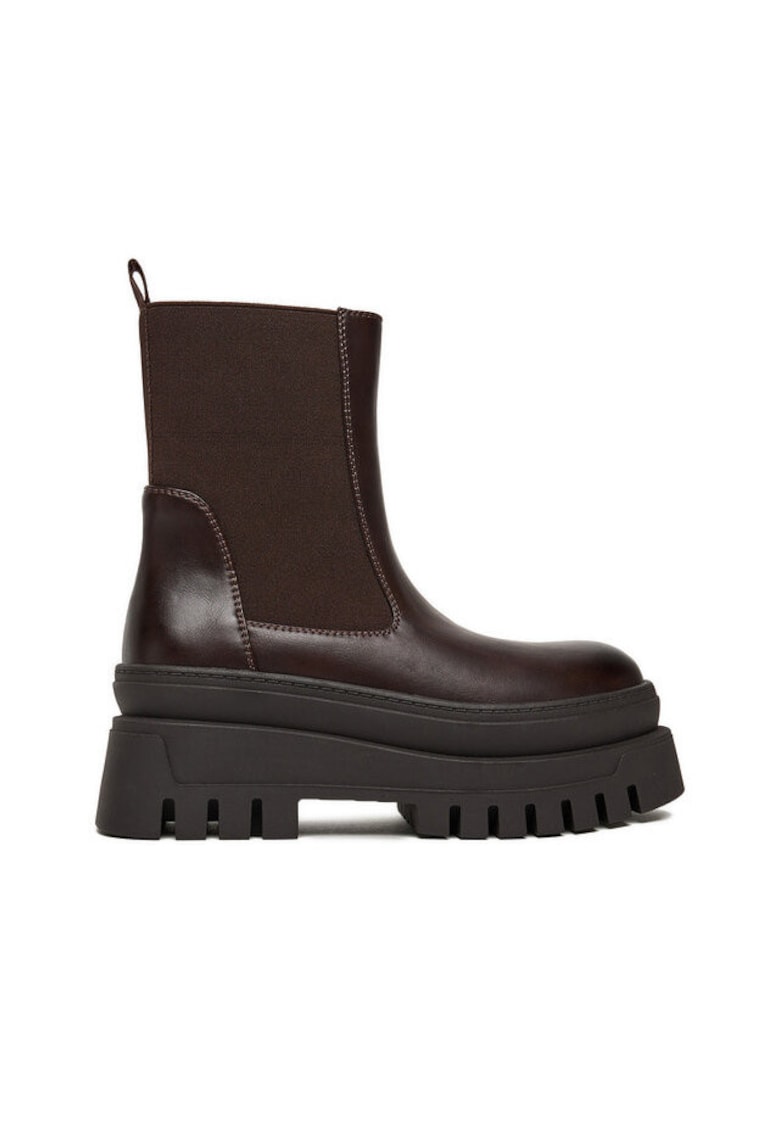 Botine dama CEO-HY60290S-1 - Textil - Maro