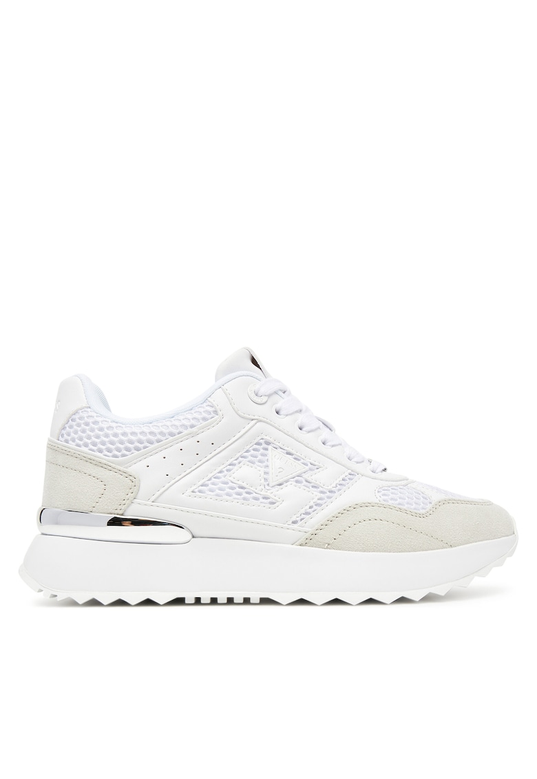 Pantofi sport dama FLTKOR ELE12 - alb - tesatura