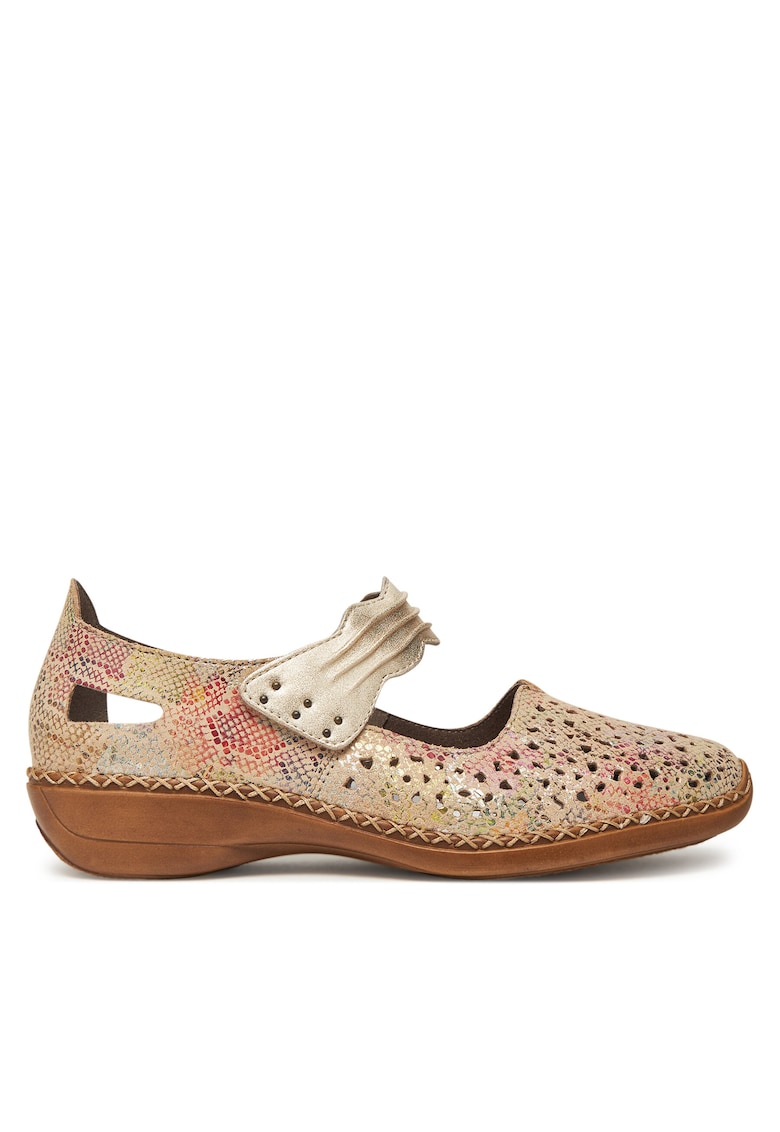 Pantofi dama - 41399-92 - casual - piele naturala - bej
