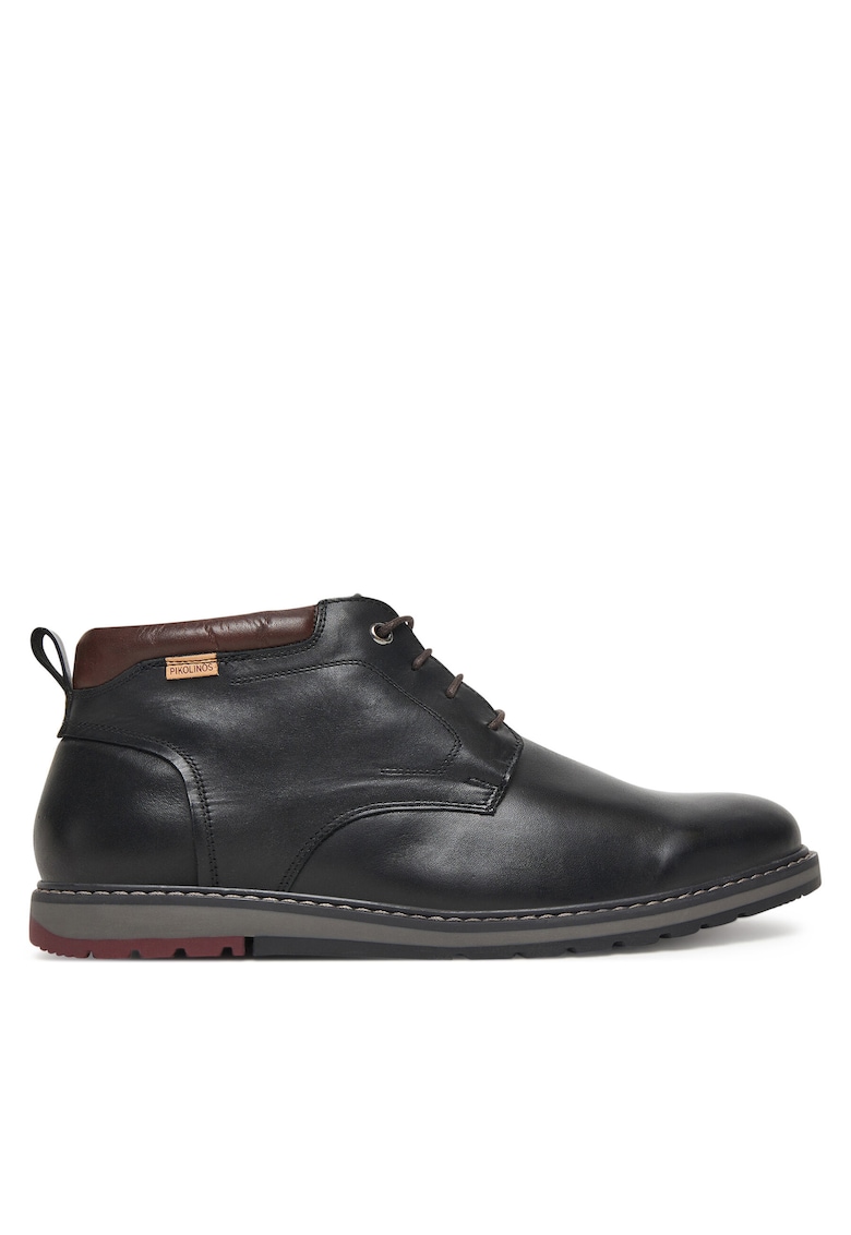 Ghete barbati piele naturala - negru - 000 M8J-N8181