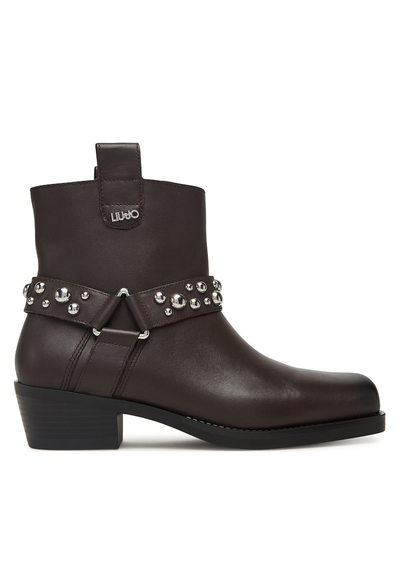 Liu Jo Botine dama SF5047 - Piele naturala - Maro inchis -