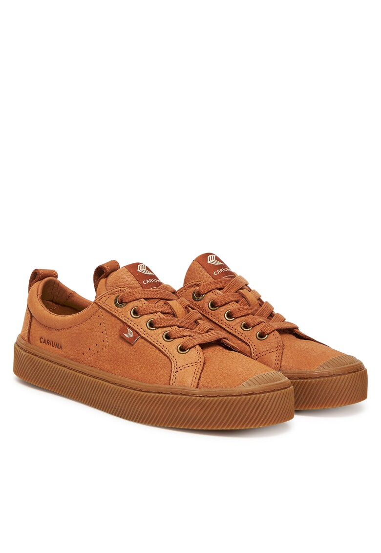 Tenisi unisex Gum Sienna Brown - piele naturala - maro