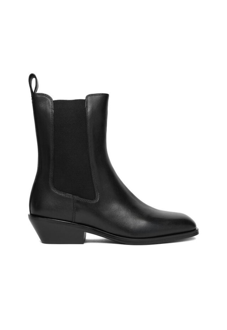 Botine dama CEO-AIDA-212-702-2 - Piele naturala - Negru
