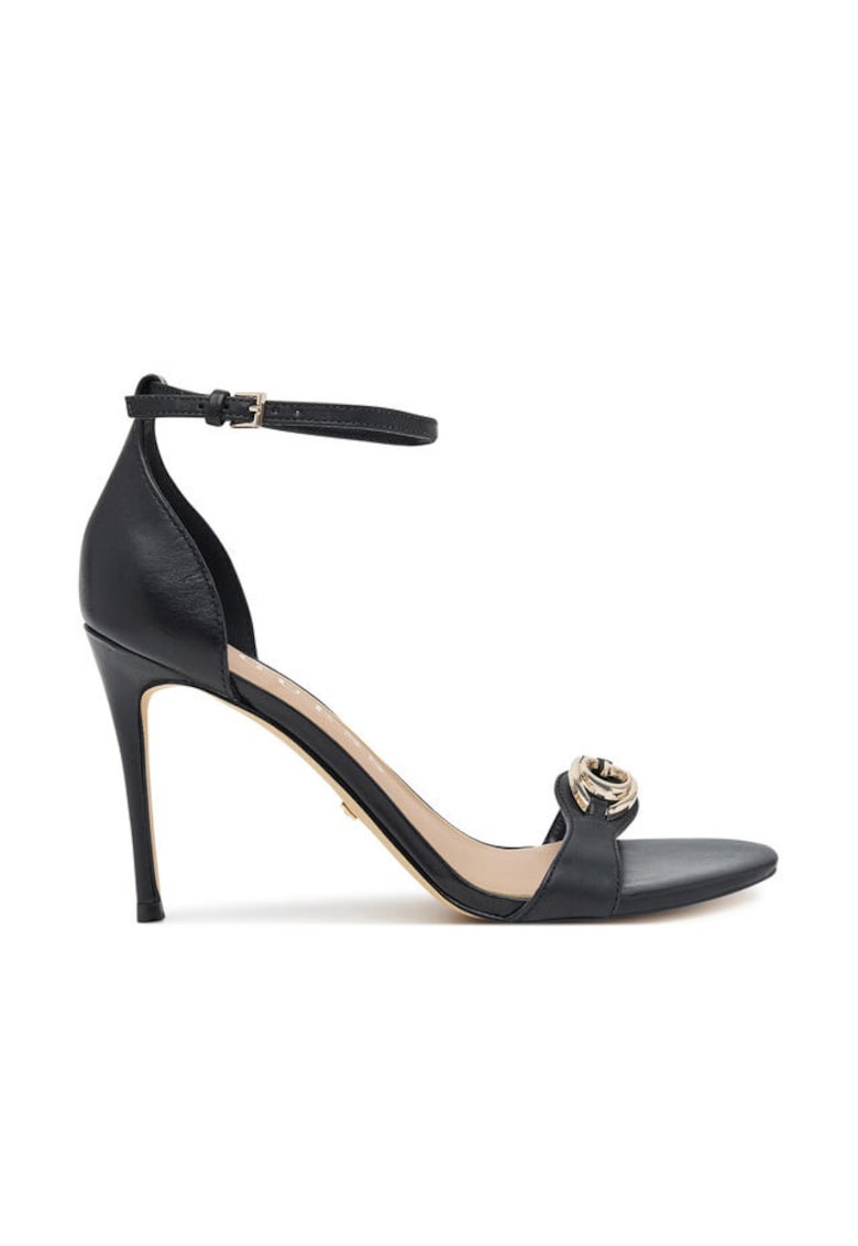 Sandale dama - FLTKAB LEA03 - piele naturala - negru