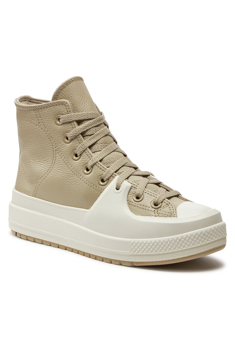Tenisi unisex Chuck Taylor All Star - bej - piele naturala -