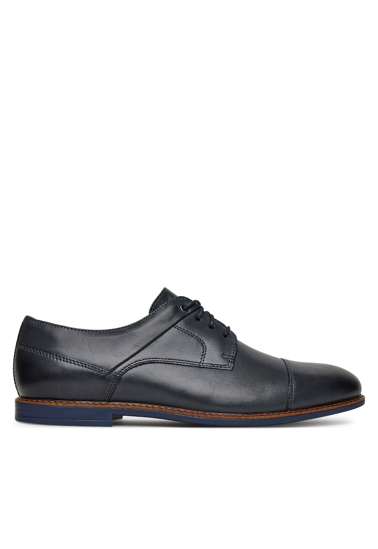 Pantofi barbati - bleumarin - piele naturala -