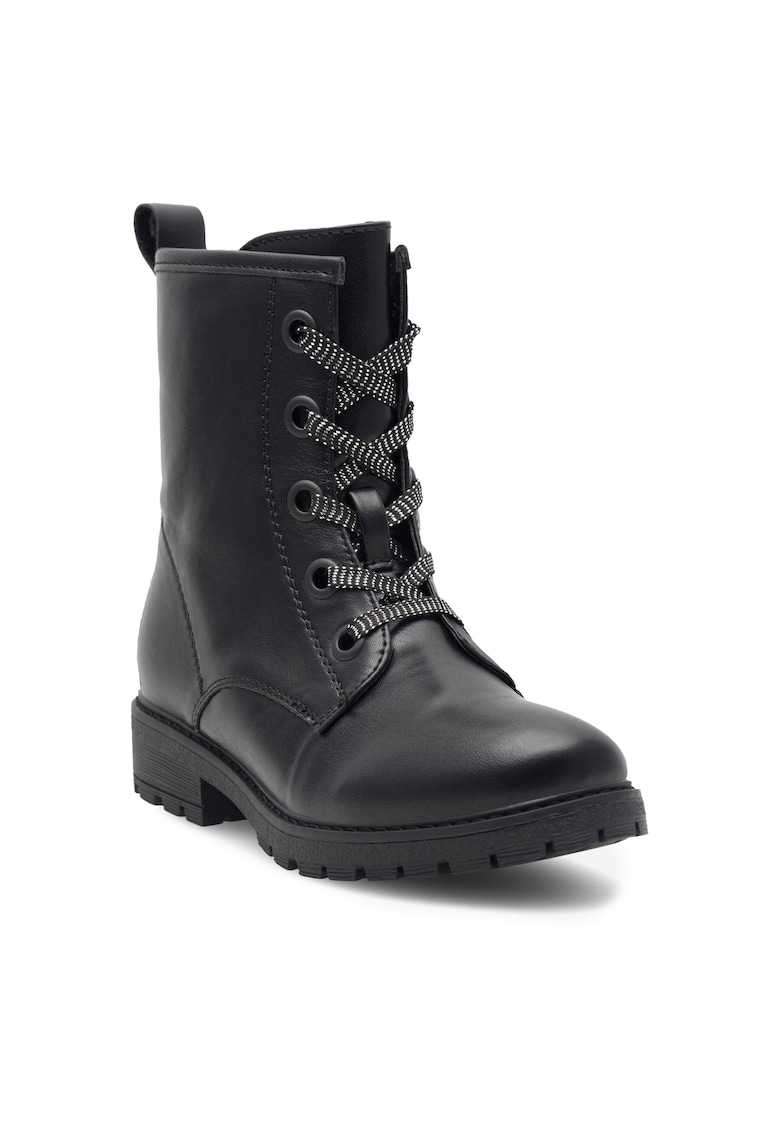 Ghete fete - plastic - negru -