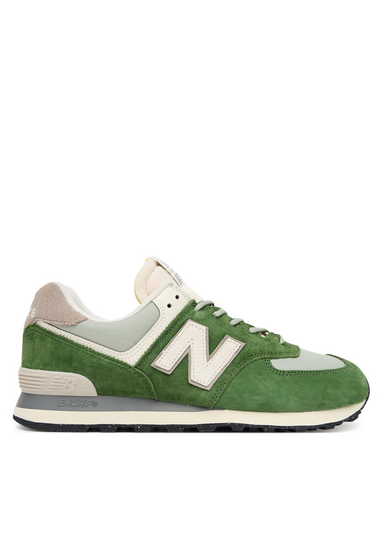 Tenisi barbati U574GRE - piele naturala - verde