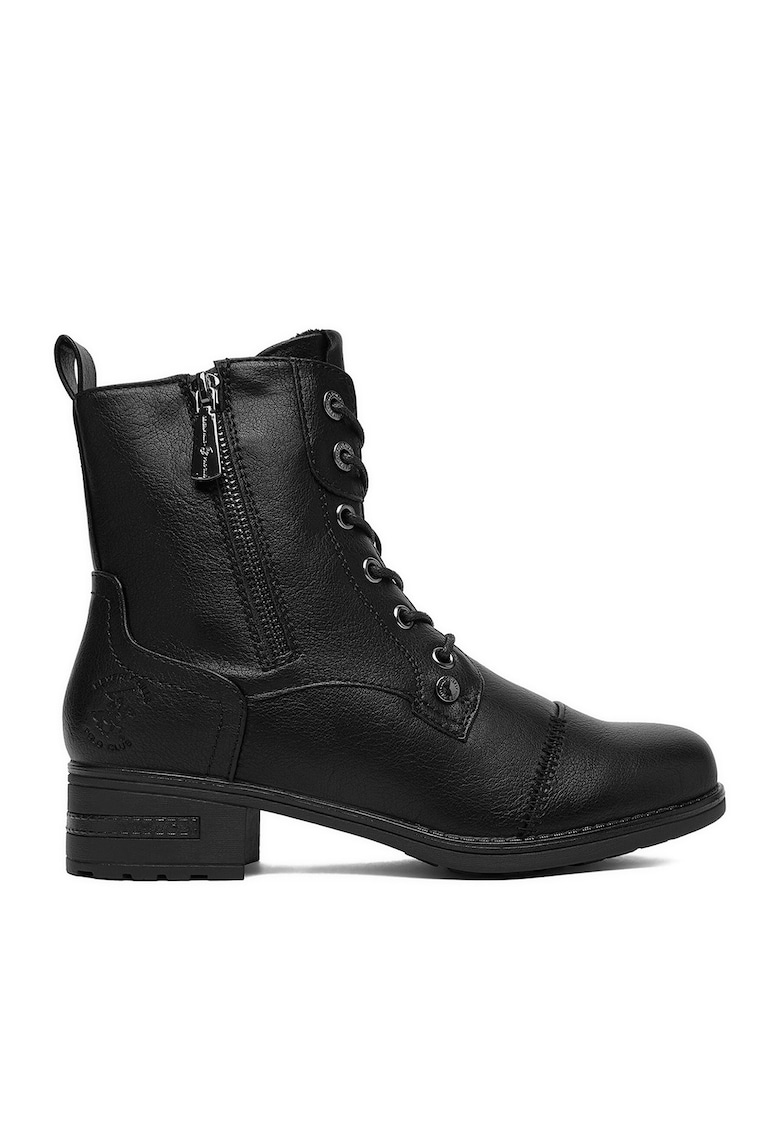 Ghete negru - textil - Negru