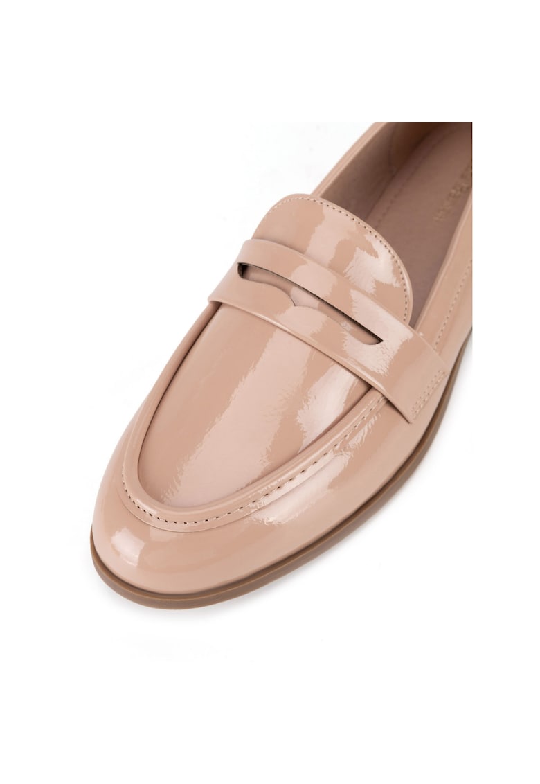 Mocasini dama - bej - tesatura
