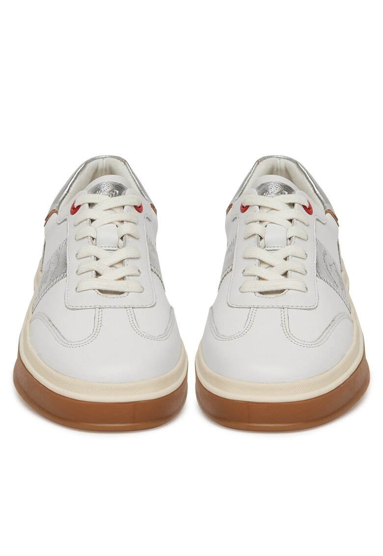 Tenisi dama - WI34-3410-17438-01 - piele naturala - alb