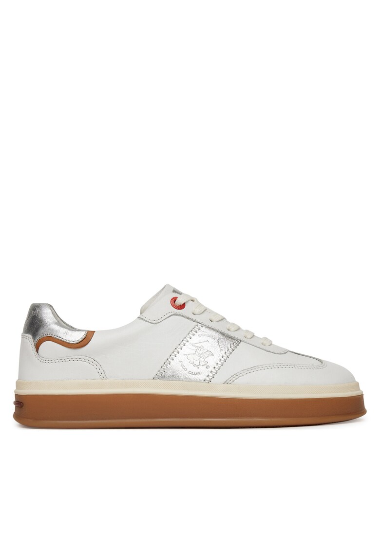 Tenisi dama WI34-3410-17438-01 - piele naturala - alb -