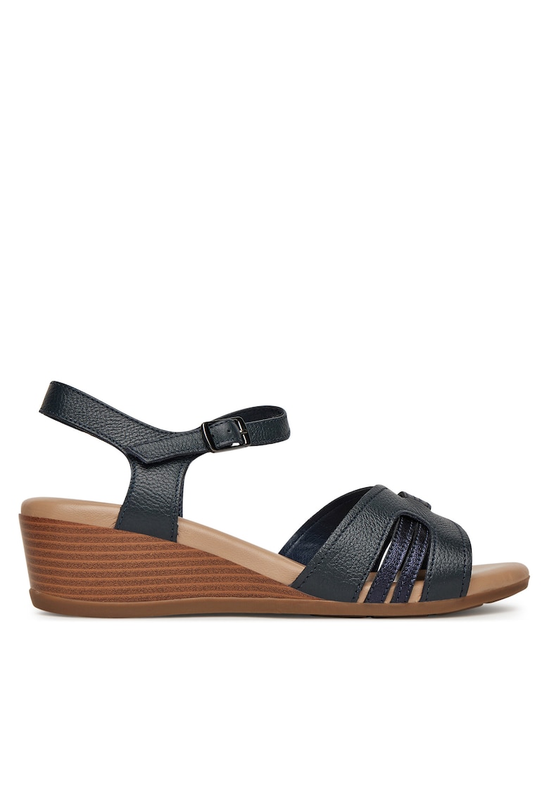 Sandale dama - bleumarin - piele naturala