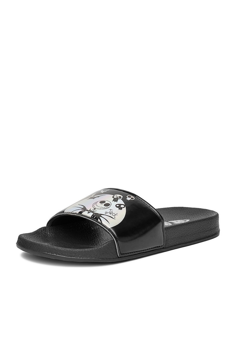 Papuci fete CEO-AW25-355DNBC - Textil - Negru