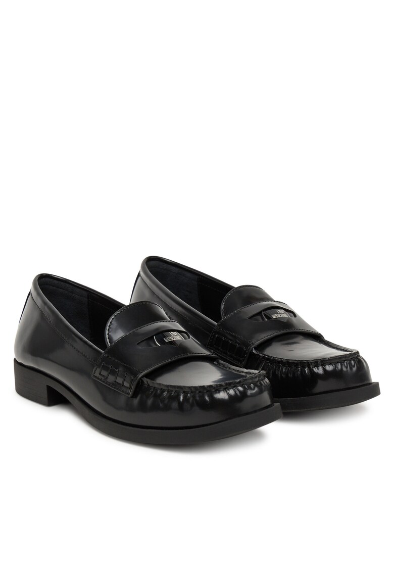 Mocasini dama piele naturala - Negru