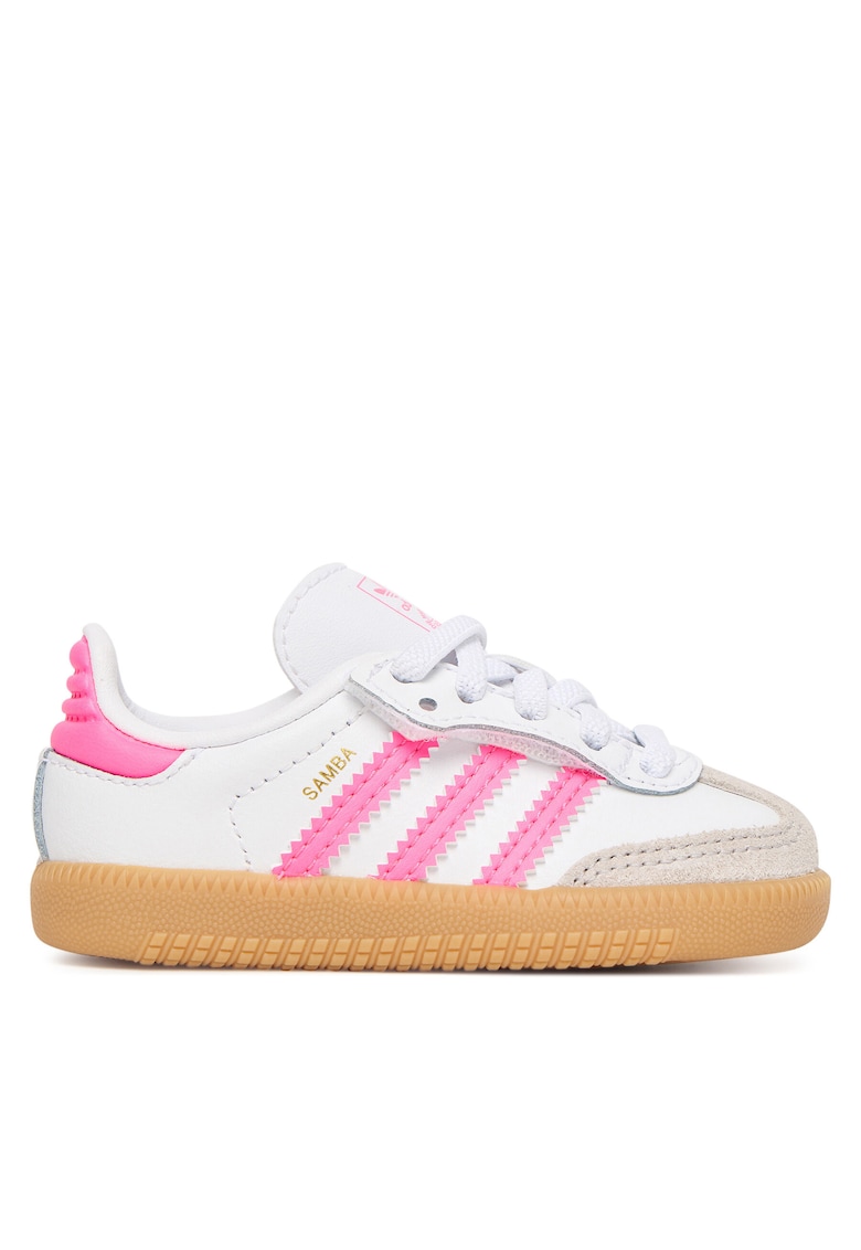 Pantofi sport copii - Samba Og Cf El I JQ3 - alb/roz - piele naturala