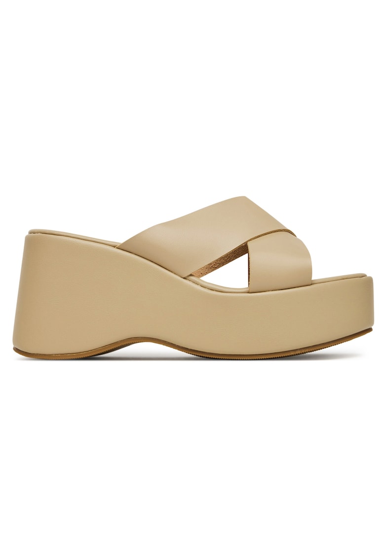 Papuci F22067-4 - bej -