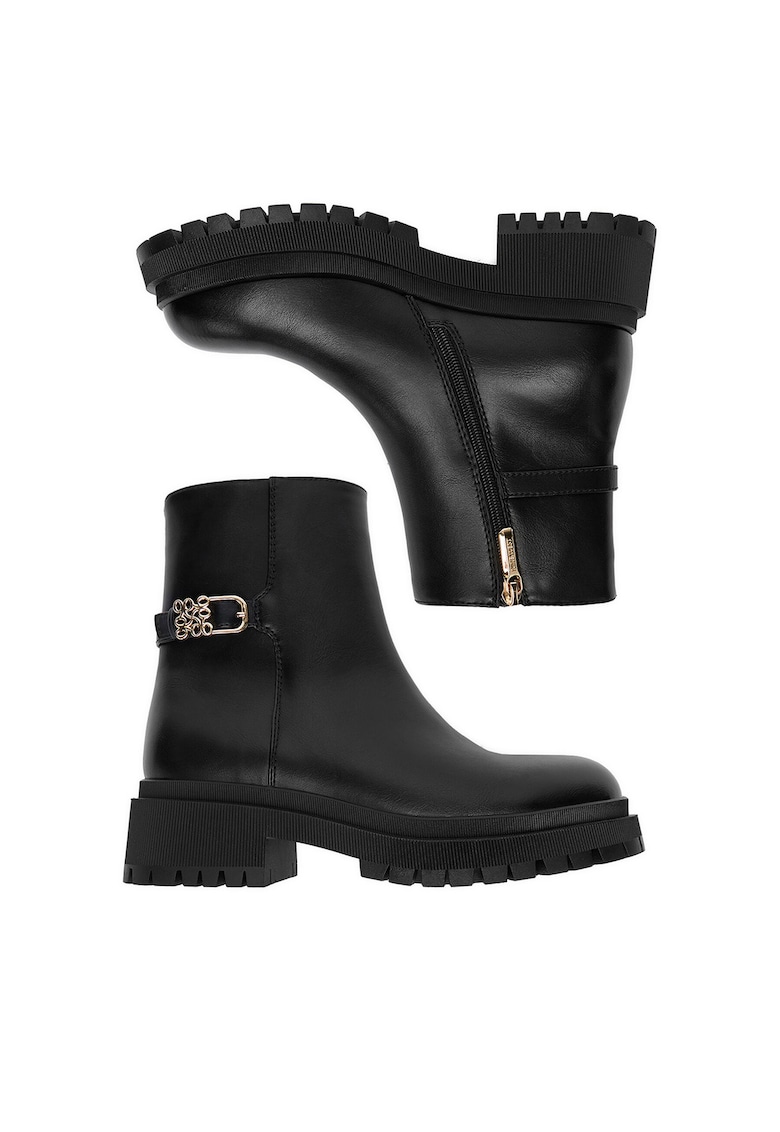 Botine dama CEO-LAYLA-01 - Textil - Negru