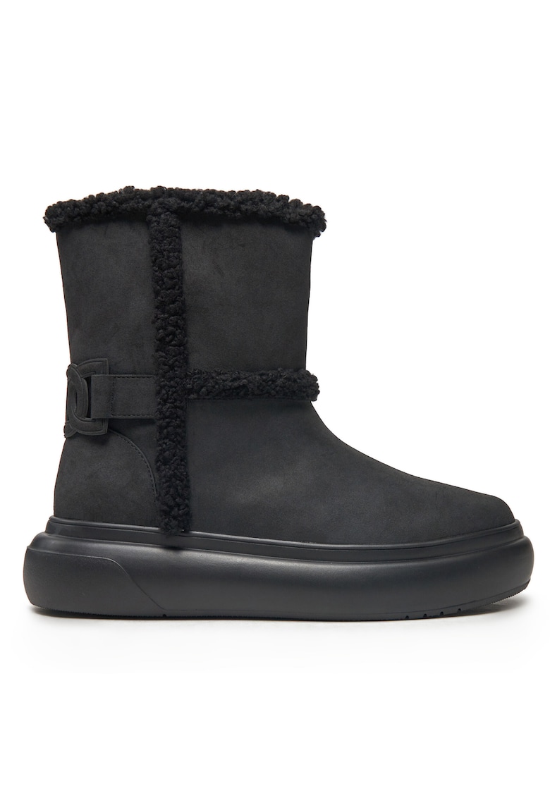 Cizme negru - textil - Negru