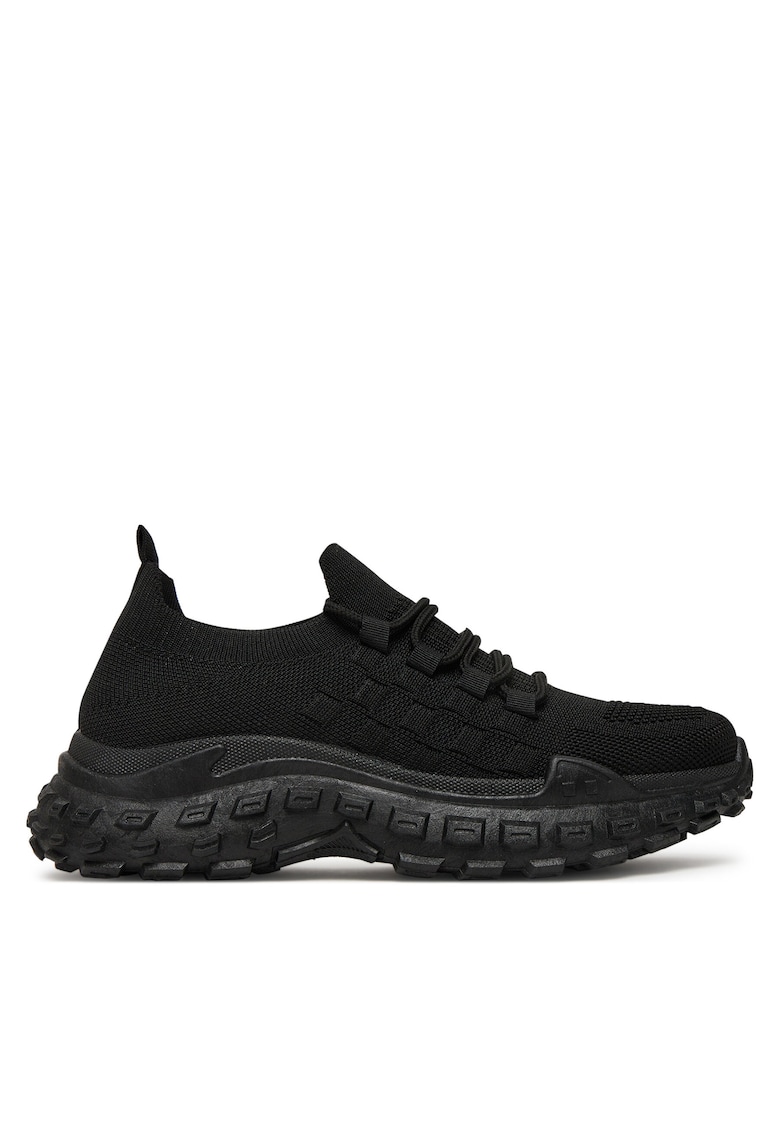 Pantofi sport dama - textil - negri