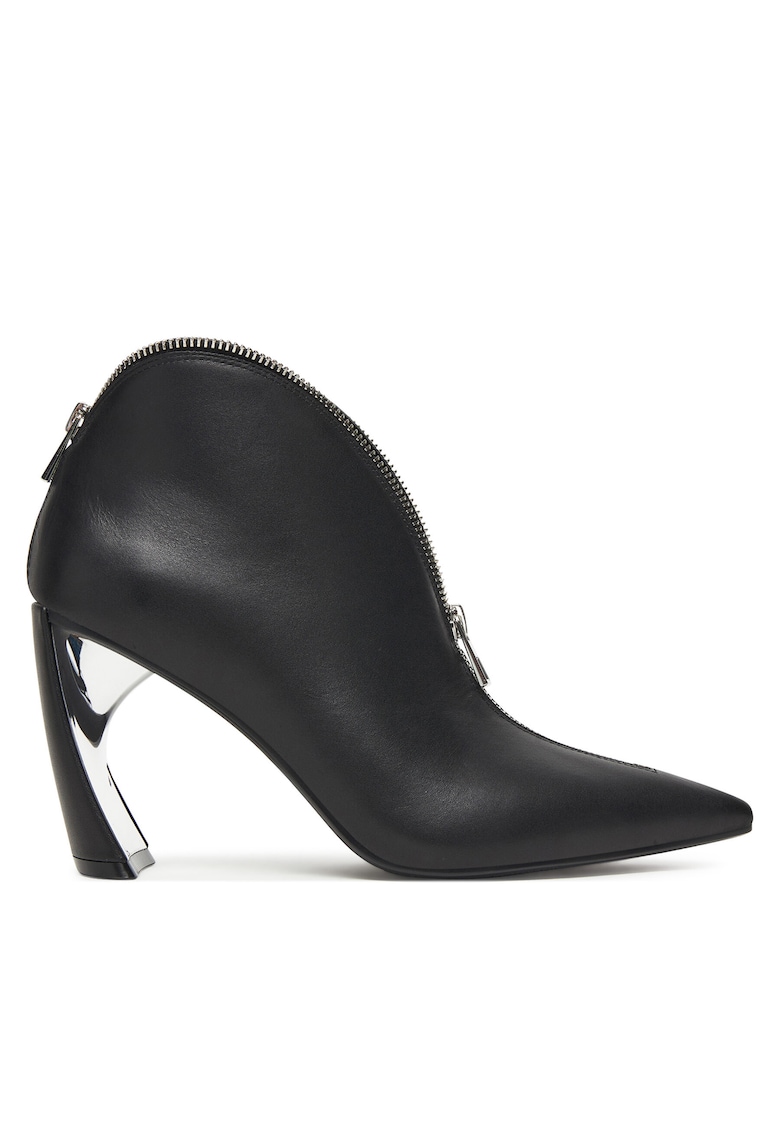 United Nude Pantofi dama Black Zuma Stacy Hi - piele naturala - negru