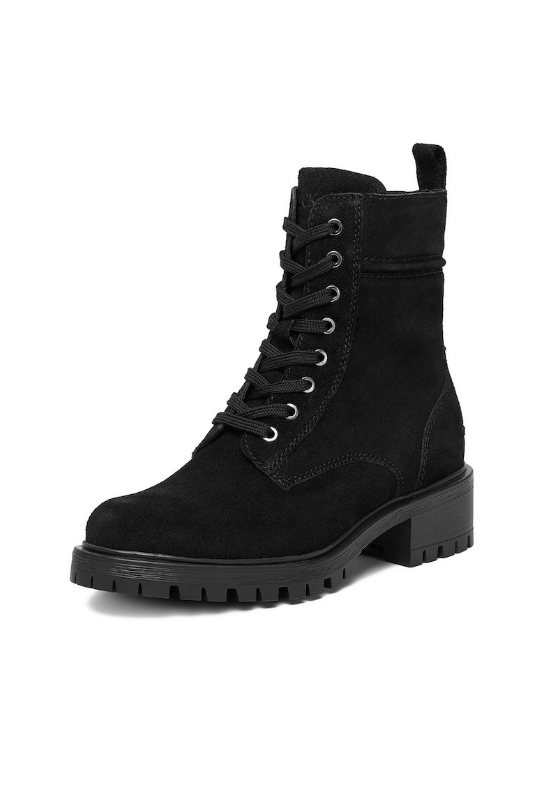Ghete dama CEO-WI16-D-466-05 - Piele naturala - Negru - Negru