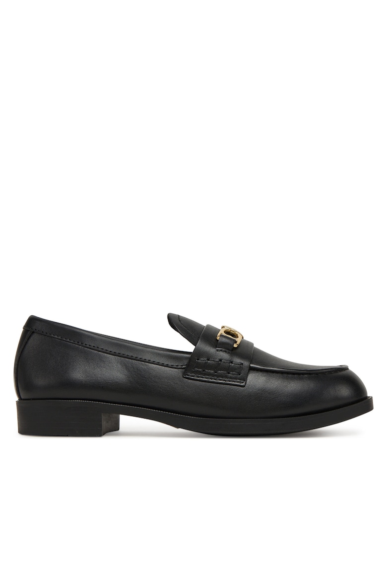 Mocasini dama piele naturala negru