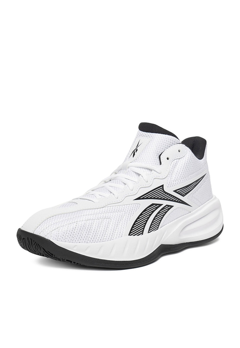 Pantofi sport barbati - baschet - alb - textil