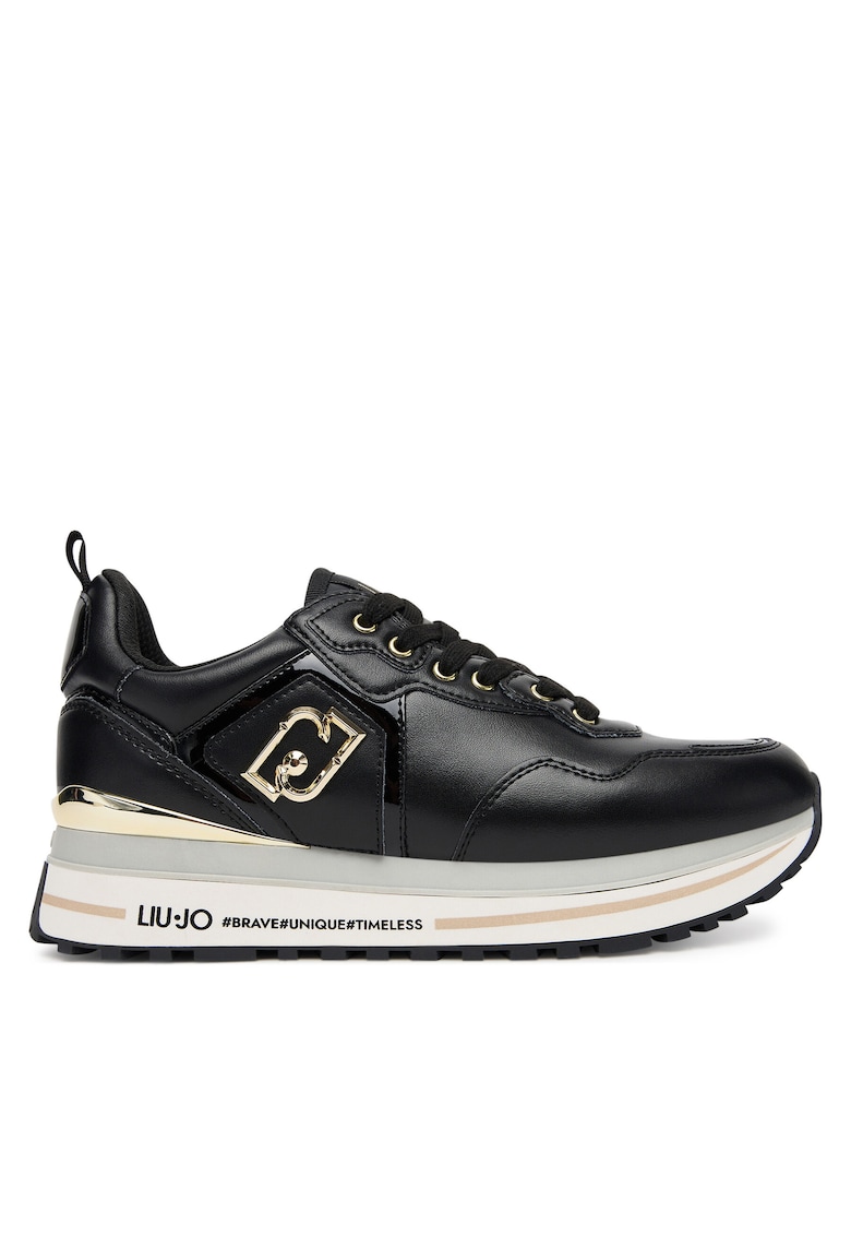 Pantofi sport dama Maxi Wonder 01 BF500 - negru - piele ecologica