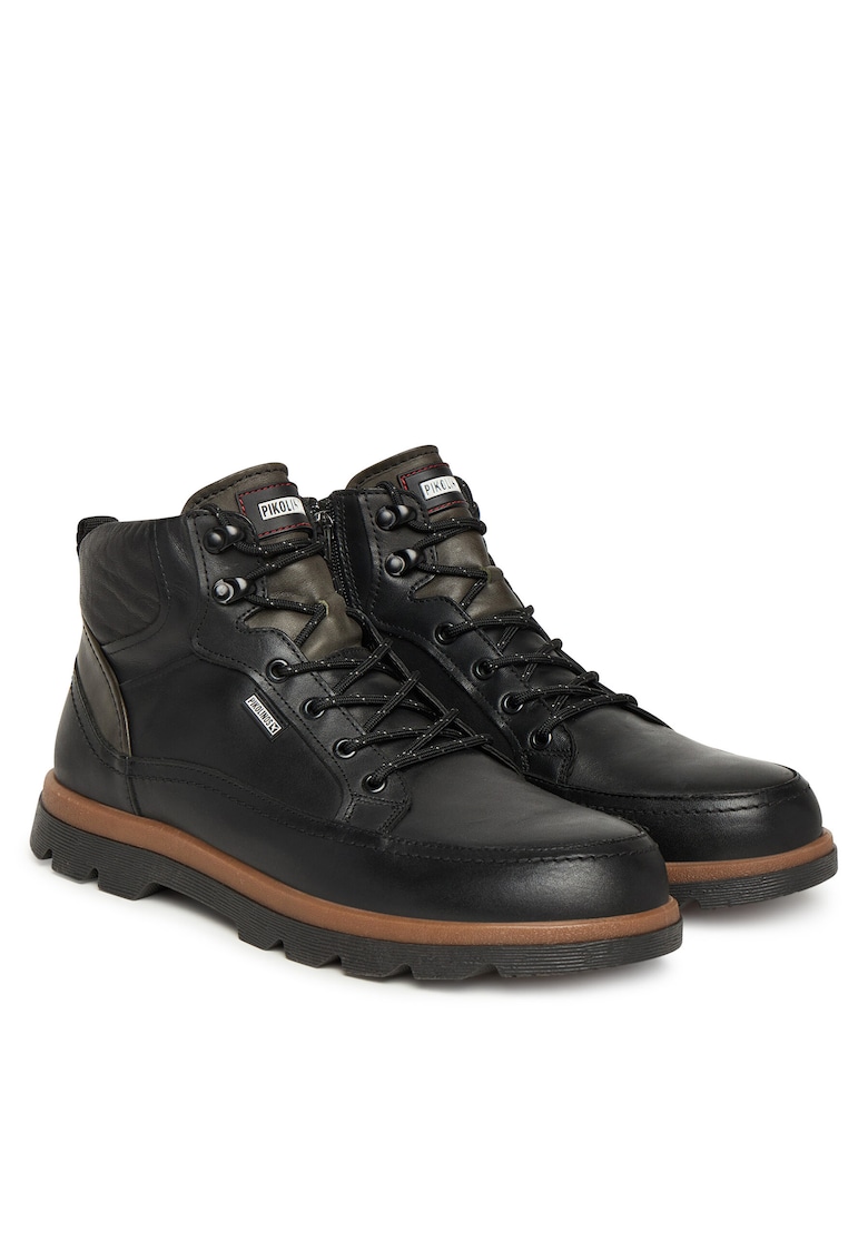Ghete barbati piele naturala - negru