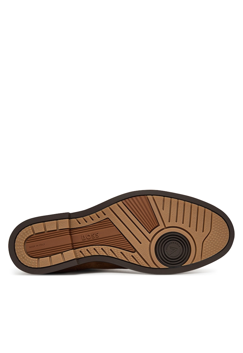 Boss Ghete barbati Chelsea - piele naturala - maro inchis