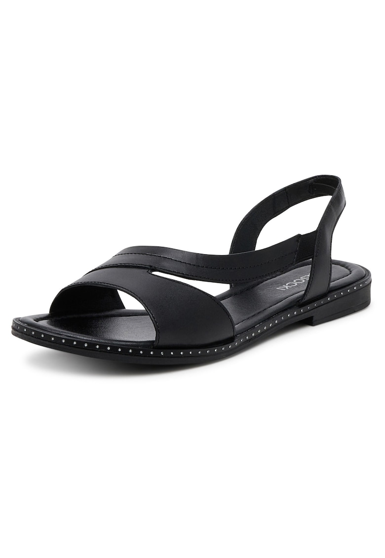Sandale joase dama piele naturala - Negru