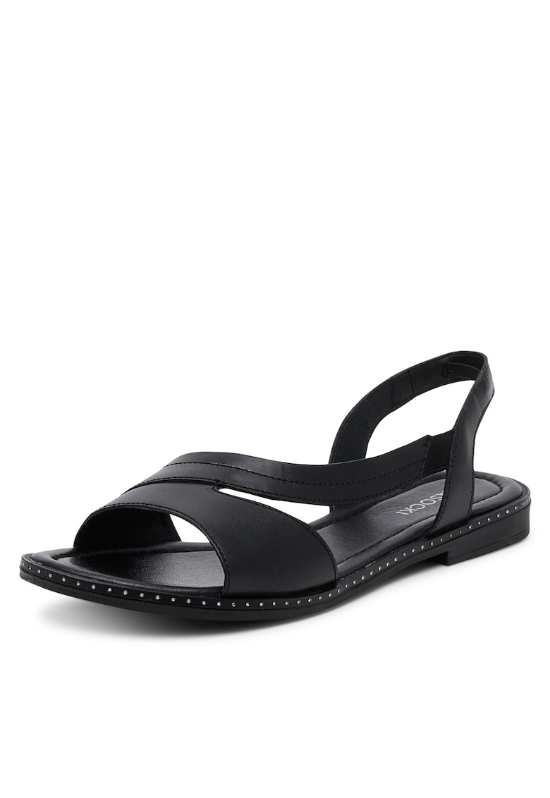 Sandale joase dama piele naturala - Negru