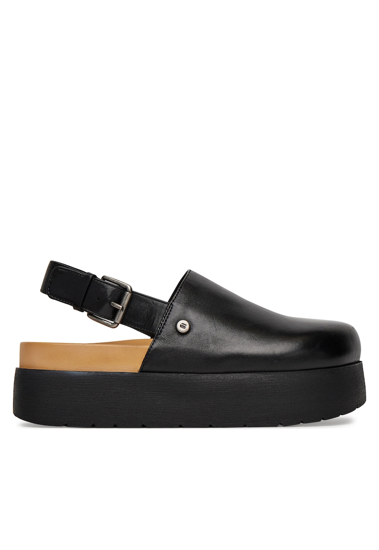 Sandale dama - FAIZA-118914 - piele naturala - Negru