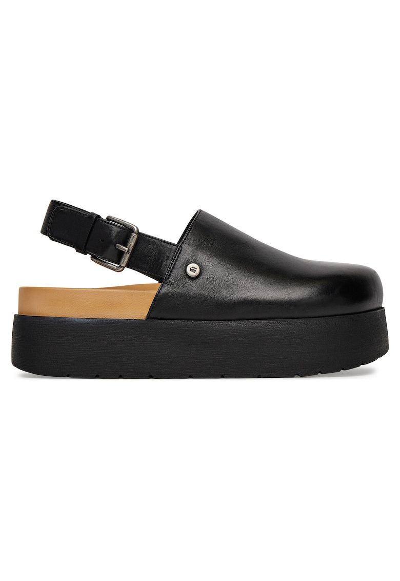 Sandale dama - FAIZA-118914 - piele naturala - Negru
