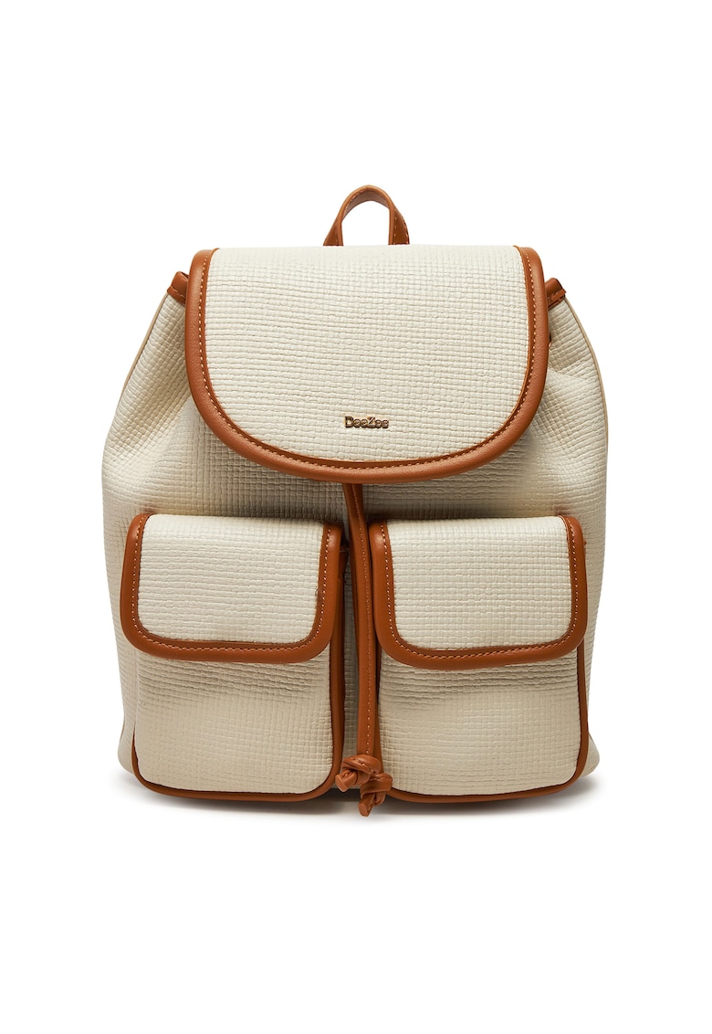 Rucsac fashion dama model LA482-1949 - bej/maro