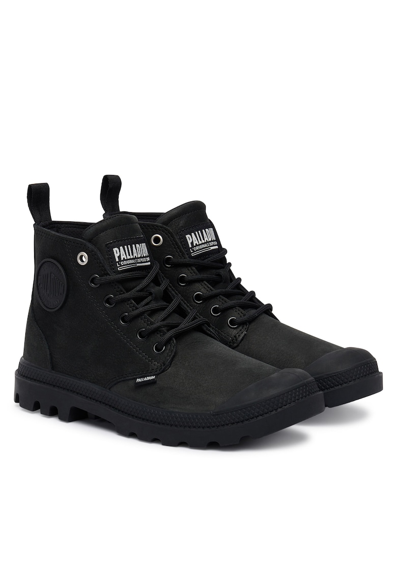 Ghete barbati - Pampa Hi Nbk - piele naturala - unisex - negru