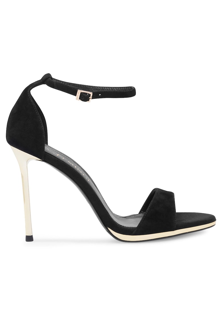 Sandale dama - model piele naturala - negru - Negru