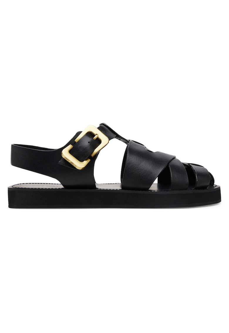 Sandale dama - LOCK-CS882-HM-01 - piele naturala - negru